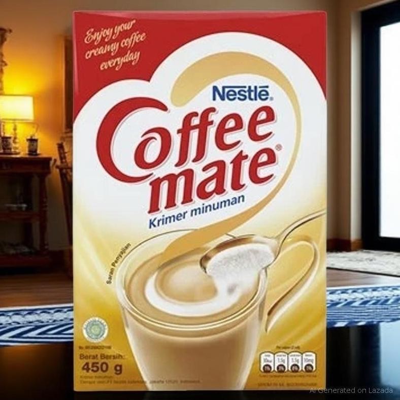 

NESTLE COFFEE MATE (Krimer / Creamer) 450 gr Nestle Coffee Mate 450 gr CREMER Krimer Coffee Mate aSt