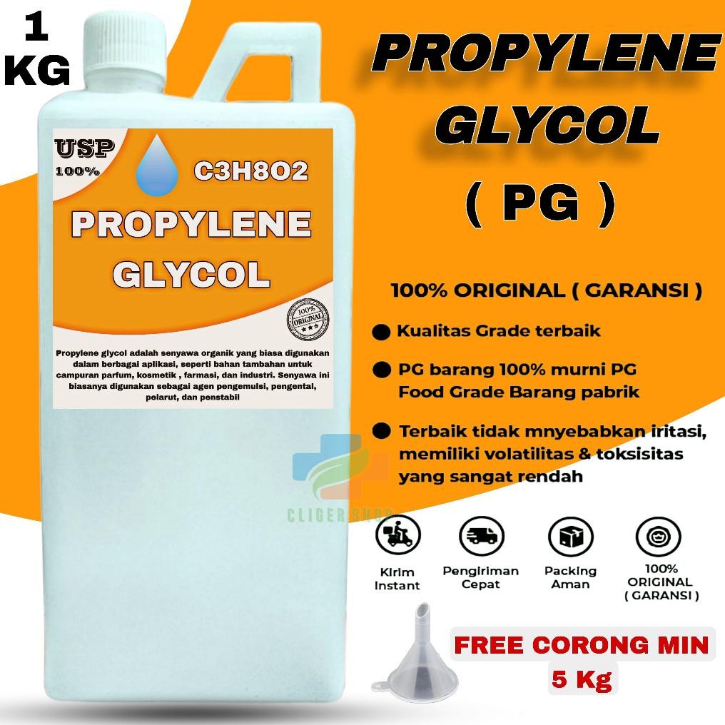 

PROPYLENE GLYCOL 1KG / PG 1 KG / PROPILEN GLIKOL 1KG aSt