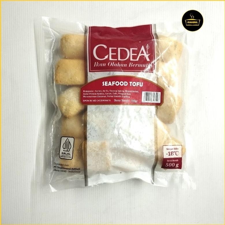 

Cedea Seafood Tofu Halal 500gr Berkualitas aSt