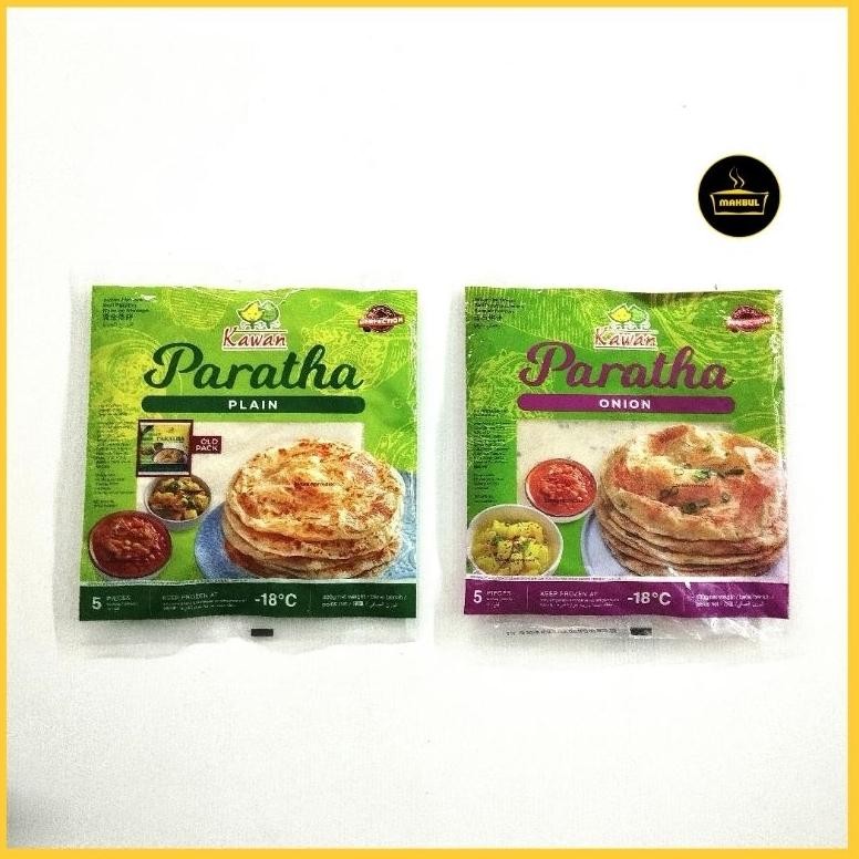 

Kawan Roti Paratha Plain, Bawang Onion 5 lembar 18cm Frozen (Produksi Malaysia) aSt