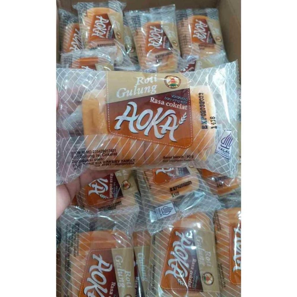 

Roti AOKA Gulung DUS dan MIX isi 60 pcs aSt