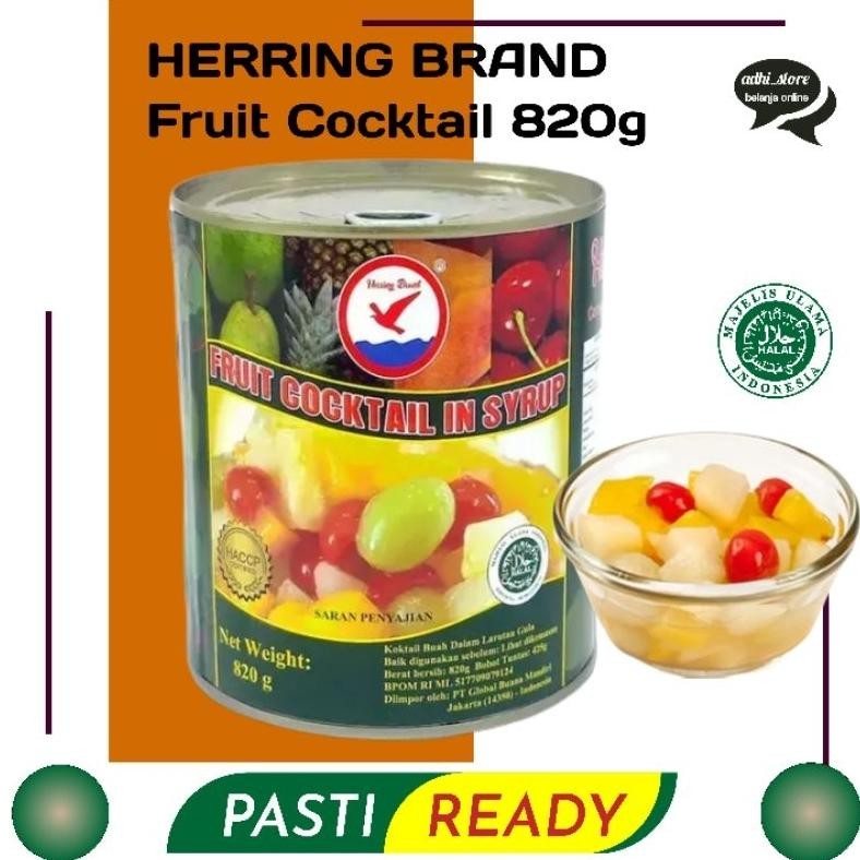 

Herring brand buah campur dalam kaleng cocktail in syrup 820g (Satuan) aSt