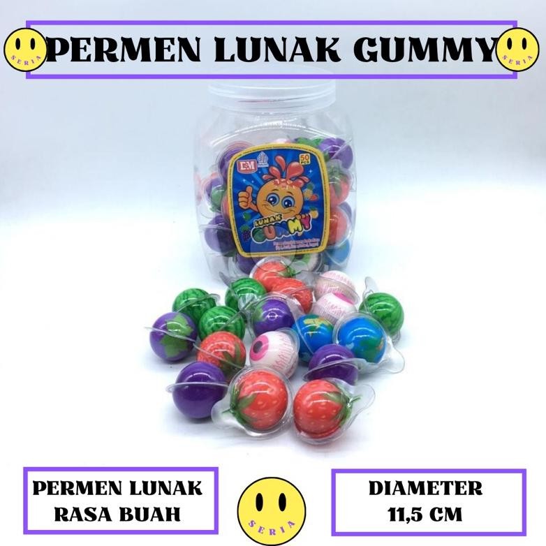 

Permen Lunak Besar DSM Bola Gummy Mata/Permen Lunak Viral aSt