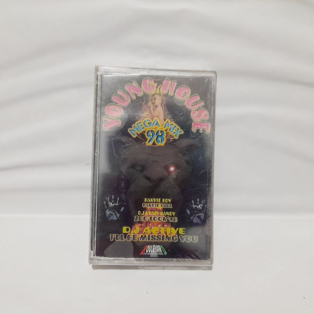 Kaset Young House Mega Mix 98 - Barbie Boy DJ Krazy Sandy (Segel)