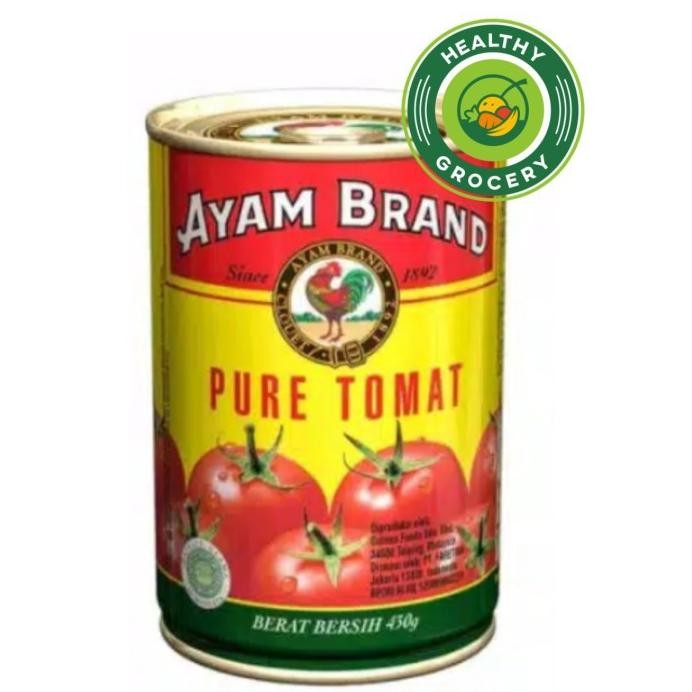 

Ayam Brand Pure Tomat 430gr / Puree Tomato / Pasta Tomat aSt