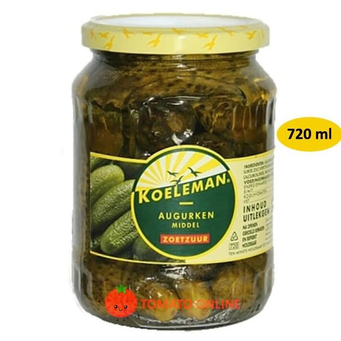

Koeleman Gherkins Gerkins Gerkin Dill Pickle Acar Timur 720 ml 720ml aSt