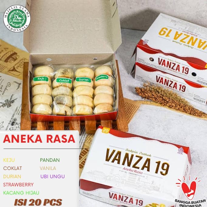 

Bakpia Pathok Basah dan Kering Vanza19 Oleh Oleh Khas Semarang aSt