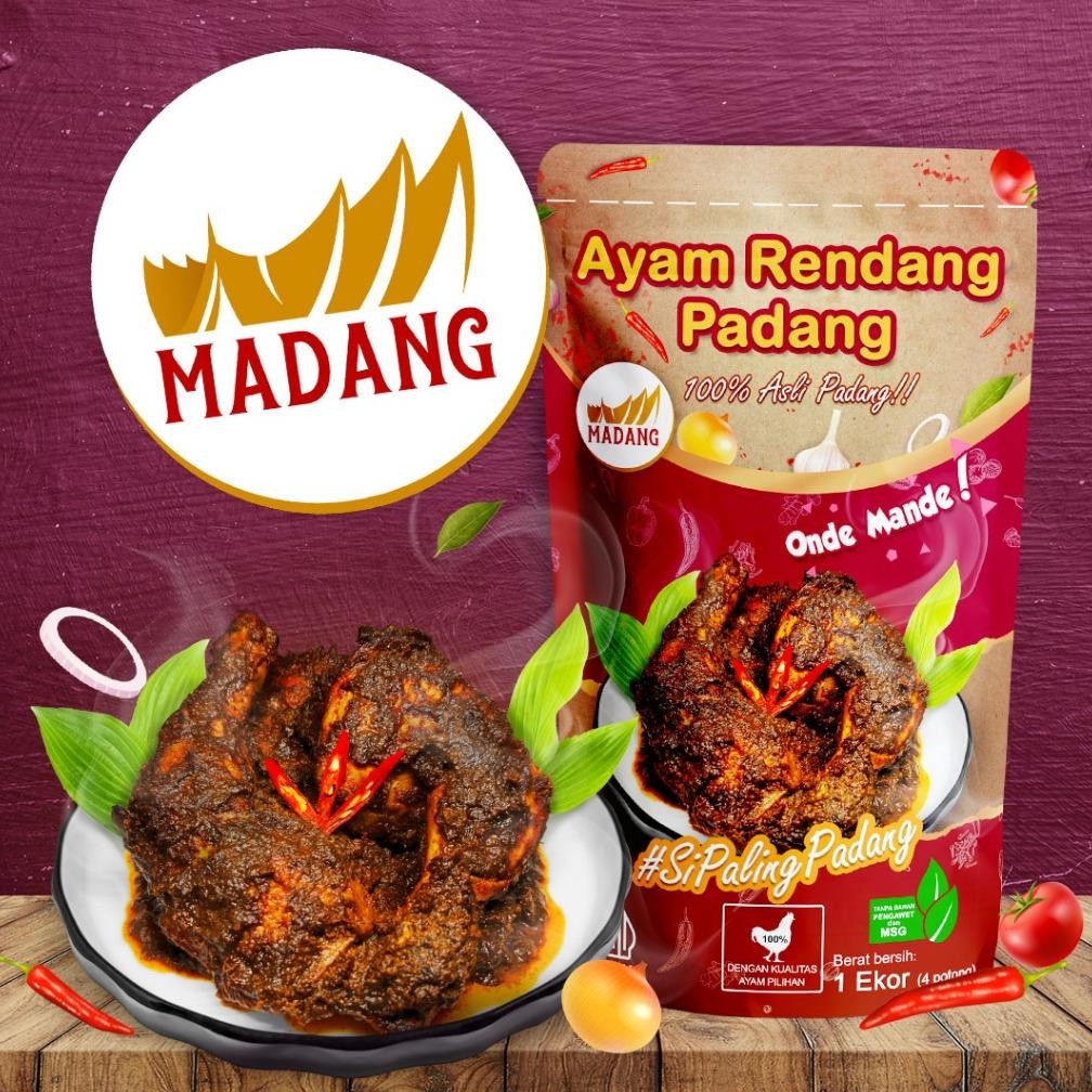 

Ayam Rendang Padang / Ayam Bumbu Rendang Padang 1 Ekor Madang aSt