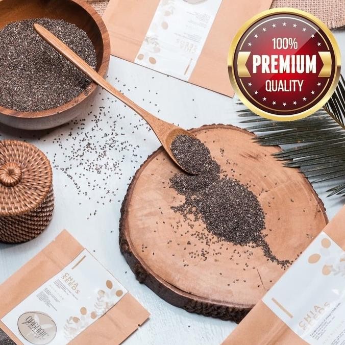 

ORGANIC CHIA SEED MEXICO GRADE A PREMIUM 100 GRAM aSt