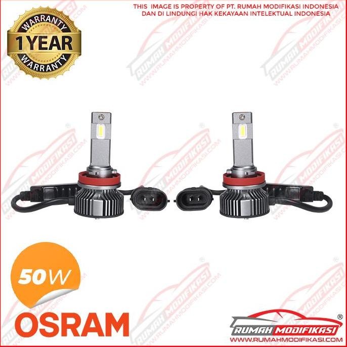 Promo Osram - Led Headlight - H8-H11-H16 - Premium - 6000K Putih - 50W