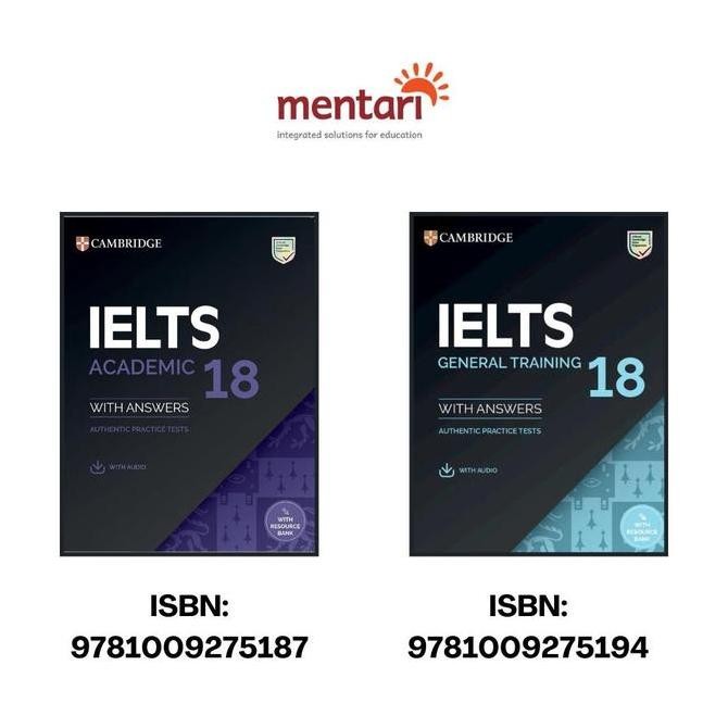 CAMBRIDGE IELTS 18 SERIES ORIGINAL DAN TERPERCAYA