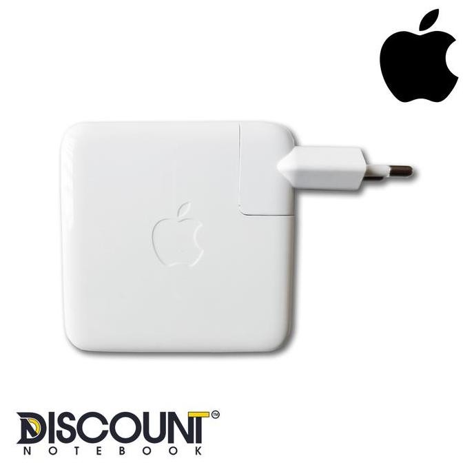 NEW ADAPTOR CHARGER LAPTOP APPLE USB-C 61W - TANPA KABEL