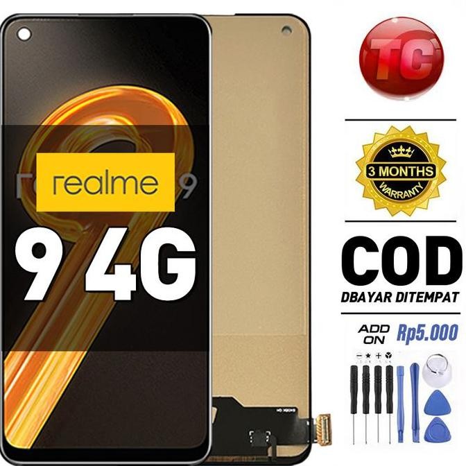 TERBARU - LCD REALME 9 4G Original fullset Touchscreen