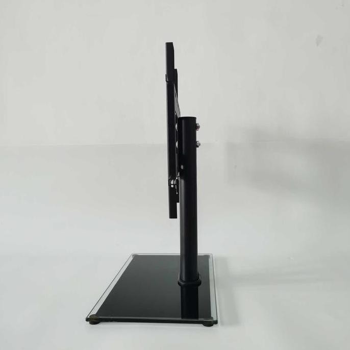 Bracket TV STAND Desktop Berdiri di Meja ukuran 27 32 34 37 39 40 42 43 inch Alas Kaki TV Kaca Tempe