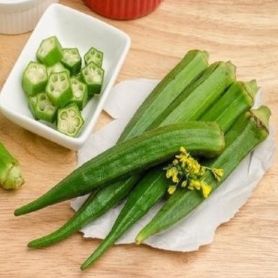 

Benih Bibit Sayur Okra Hijau Organik Mudah Tumbuh Isi 10 Biji