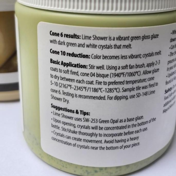 

MAYCO Stoneware Glaze Classic, Matte, Crystal - Food Safe