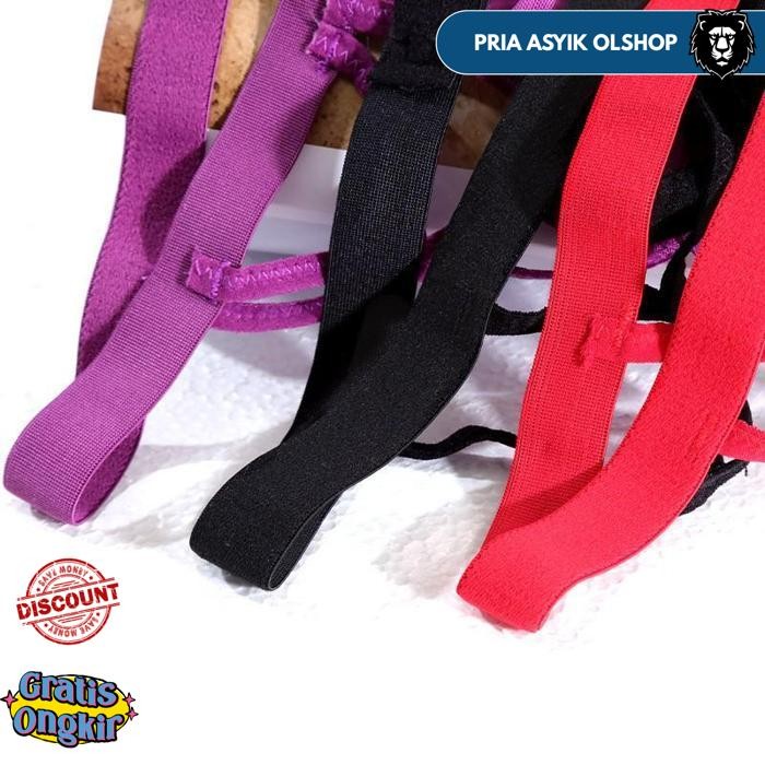 G STRING PRIA TEMBUS PANDANG THONG CELANA DALAM RENDA PINGGANG RENDAH Y051 BY PRIA ASYIK OLSHOP