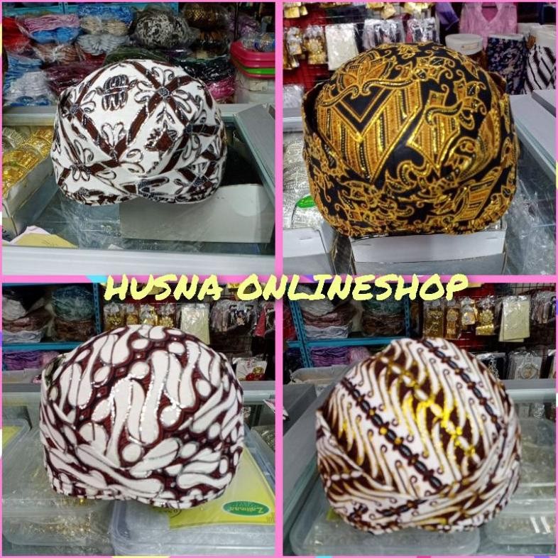 Blangkon Jawa SoloBlangkon Prada putih dan GoldBlangkon PengatinBlangkon DewasaBlangkon