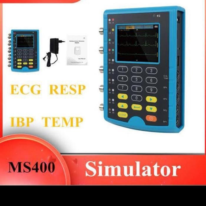 Ecg Simulator Ms400 / Ecg Multiparameter Simulator / Ekg Simulator Original Dan Terpercaya