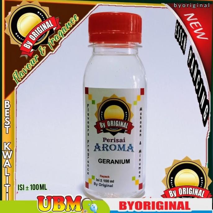 essen biang geranium 30ml aroma bunga mawar essen pancing galatama stok terbatas