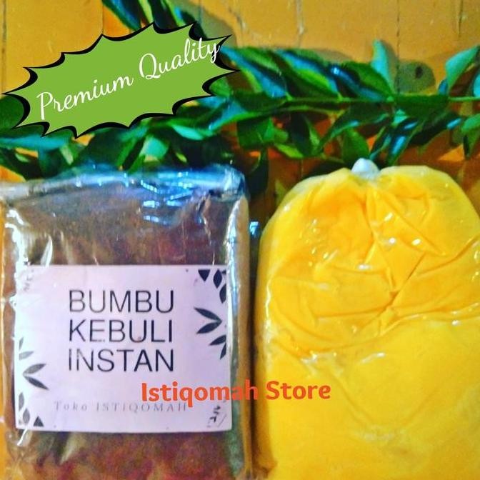

DISKON! PAKET BUMBU NASI KEBULI + SAMIN 4 LITER BERAS BASAH