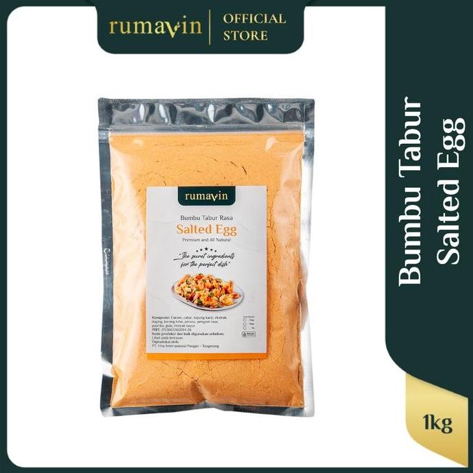 

DISKON! RUMAVIN BUMBU TABUR PREMIUM RASA SALTED EGG TABURAN SNACK TELUR ASIN VIRAL