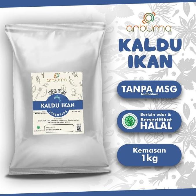 

DISKON! ARBUMA SEASONING KALDU IKAN NON MSG 1KG - BUMBU MASAK HALAL BUBUK INSTAN PREMIUM