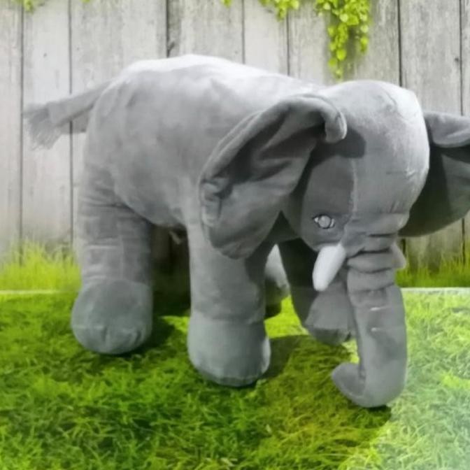 Boneka Gajah Abu XL