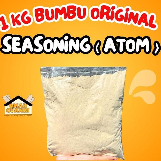 

DISKON! BUMBU ORIGINAL SEASONING 1KG [ATOM] BY OMAH CUANKI SERBAGUNA