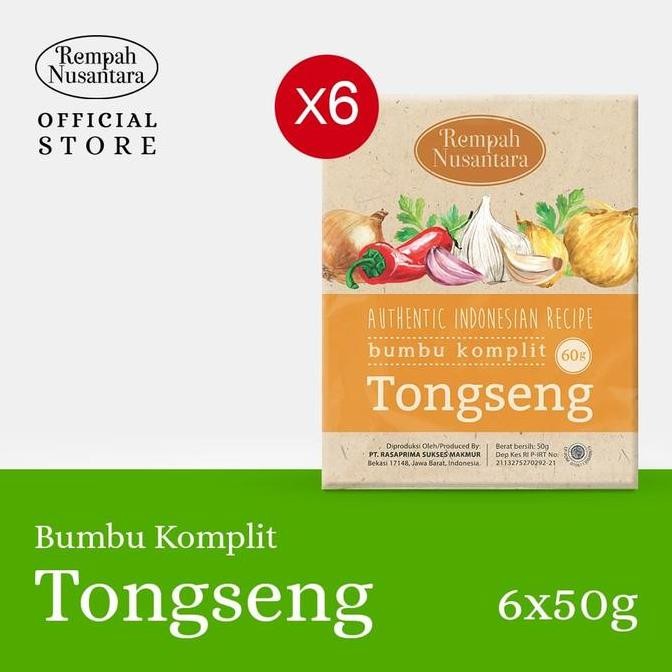 

DISKON! BUMBU TONGSENG REMPAH NUSANTARA 60GR (1 PACK 6PCS)
