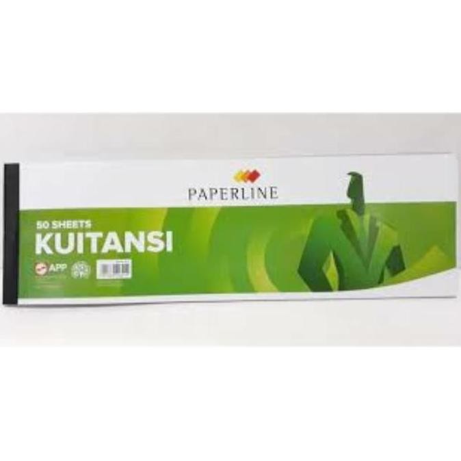 

DISKON! BUKU KWITANSI PAPERLINE BESAR - 1 PACK ISI 10 BUKU