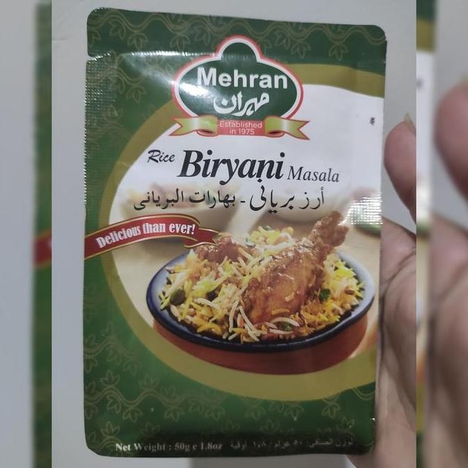 

DISKON! MEHRAN BUMBU BIRYANI MASALA 55GR - REMPAH KARI INDIA PREMIUM