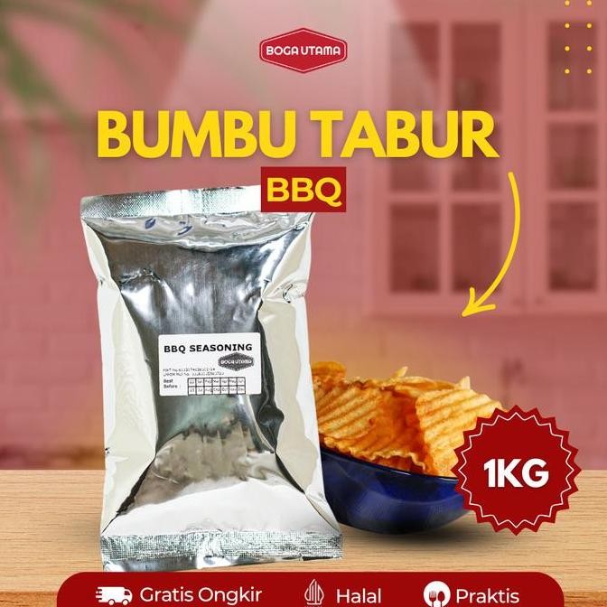

DISKON! BUMBU TABUR BBQ 1KG - SEASONING BARBEKYU AYAM TAIWAN
