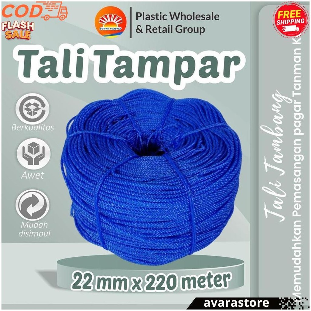 

Tali Tampar Ukuran 2Mm Panjang 220 Meter Gratis Ongkir