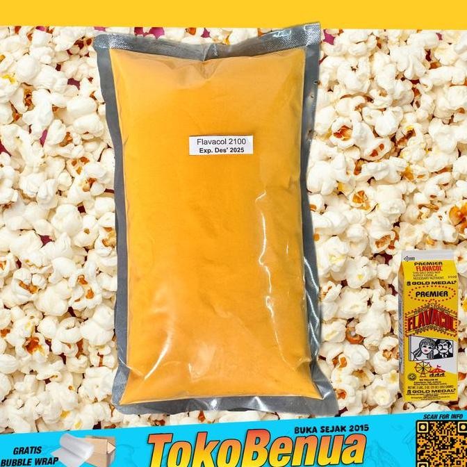 

DISKON! BUMBU ASIN WANGI FLAVACOL BUTTER 1KG UNTUK POPCORN