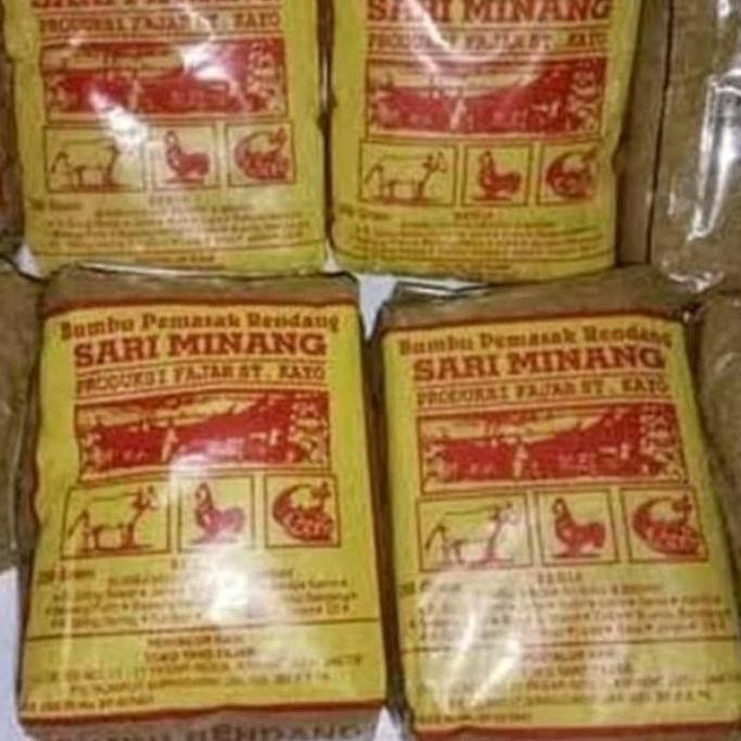 

DISKON! BUMBU RENDANG SARI MINANG 1KG - BUMBU MASAK RENDANG ASLI
