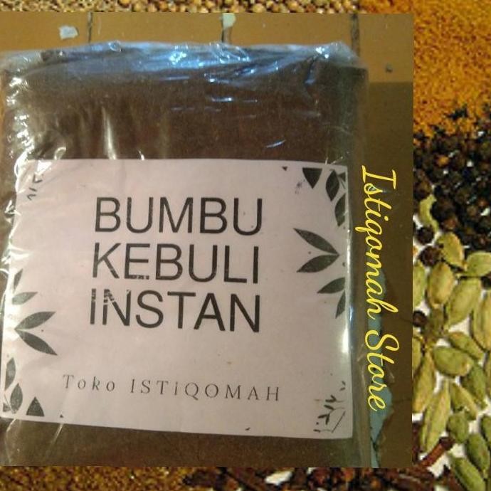 

DISKON! BUMBU NASI KEBULI ARAB 250GR | BUMBU MASAK KABSAH MANDHI BIRYANI SIAP PAKAI