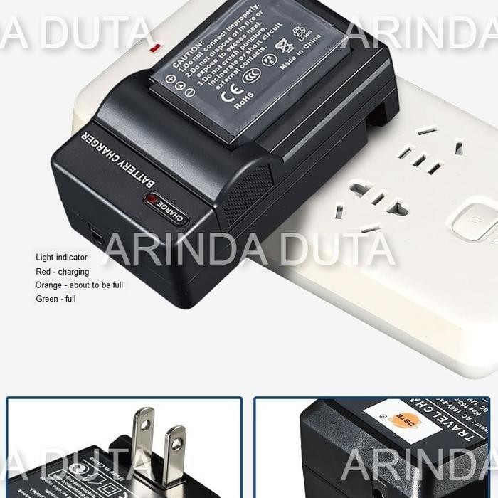 Sv Charger Bxm-10 / Bxm 10 Baterai Battery Xiaoyi Yi M1 Kamera Mirrorless