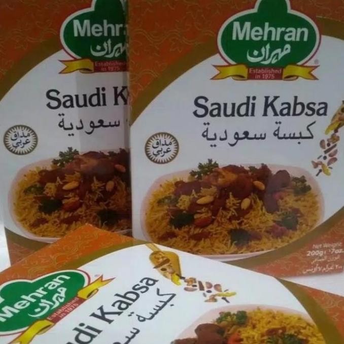 

DISKON! MEHRAN BUMBU NASI KABSAH 200GR KABSA SAUDI ASLI REMPAH ARAB ORIGINAL