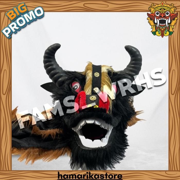 Bantengan Anak Bantengan Mangap Spons Topeng Bantengan Kerbau Real