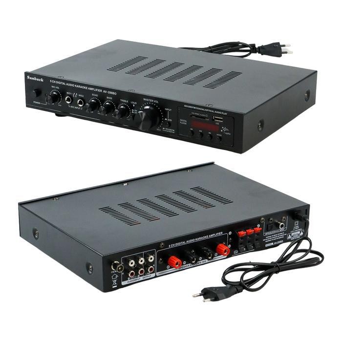 Sunbuck Bluetooth Audio Amplifier Karaoke - AV-298BO