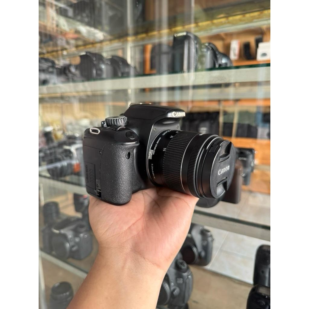 Sv [Kamera Dslr] Canon Eos 550D Black Mulus Second Bergaransi Original