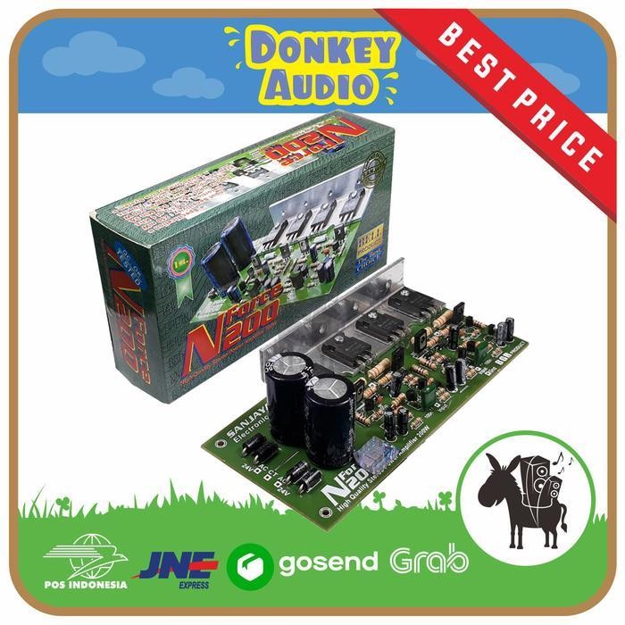 KIT POWER AMPLIFIER AMPLI STEREO N FORCE 200 100X2 BELL BGR