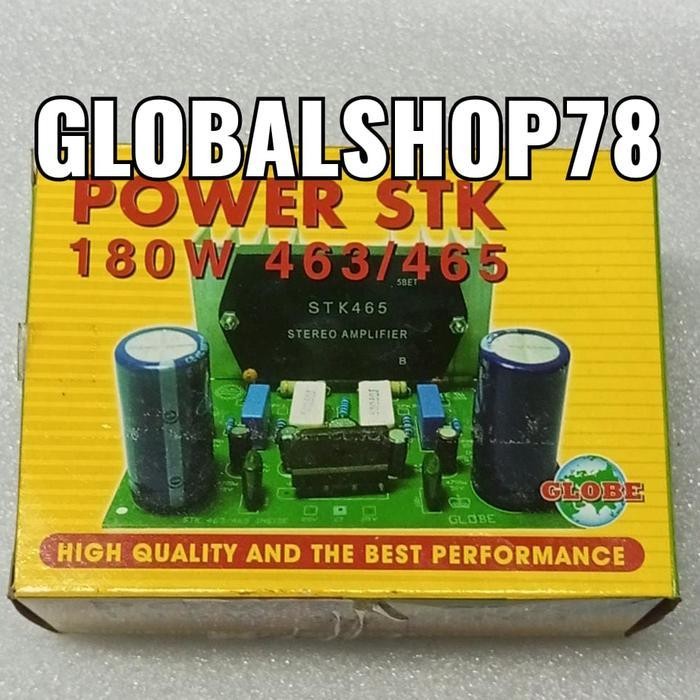 KIT POWER AMPLIFIER AMPLI STK463 STK465 STK 463 465 STEREO 180W 240W
