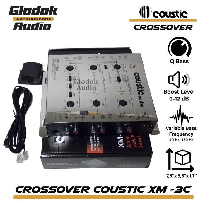 Crossover aktif Coustic XM3 MK