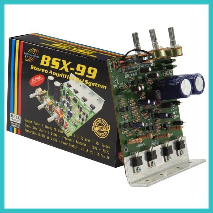 KIT POWER SPEAKER AKTIF BSX-99 BSX 99 AKTIVE PLUS PSU BELL ASLI