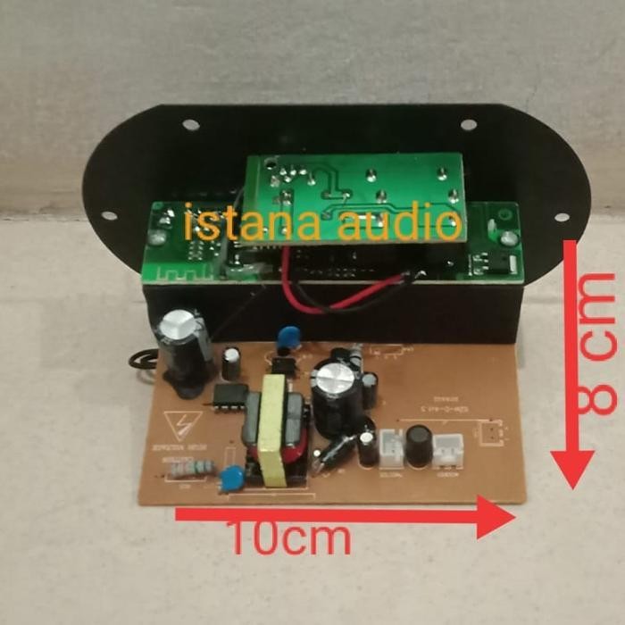 KIT BASTUBE AMPLIFIER HI FI STEREO BASS POWER BLUETOOTH & KARAOKE
