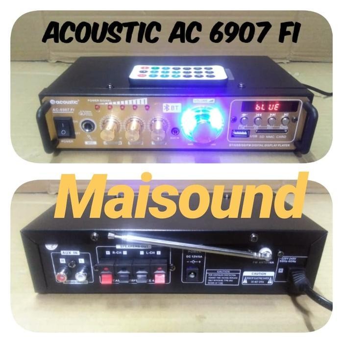 AMPLI MINI ACCOUSTIC AC 6907 FI ACOUSTIC AC6907FI AV 6907FI AMPLIFIER