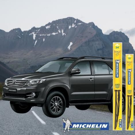 TERLARIS - Wiper Mobil Michelin Rainforce Conventional Wiper Fortuner VNT