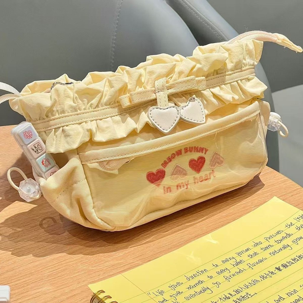 

Kotak Pensil Bordir Kapasitas Besar Tas Alat Tulis Multi-lapis